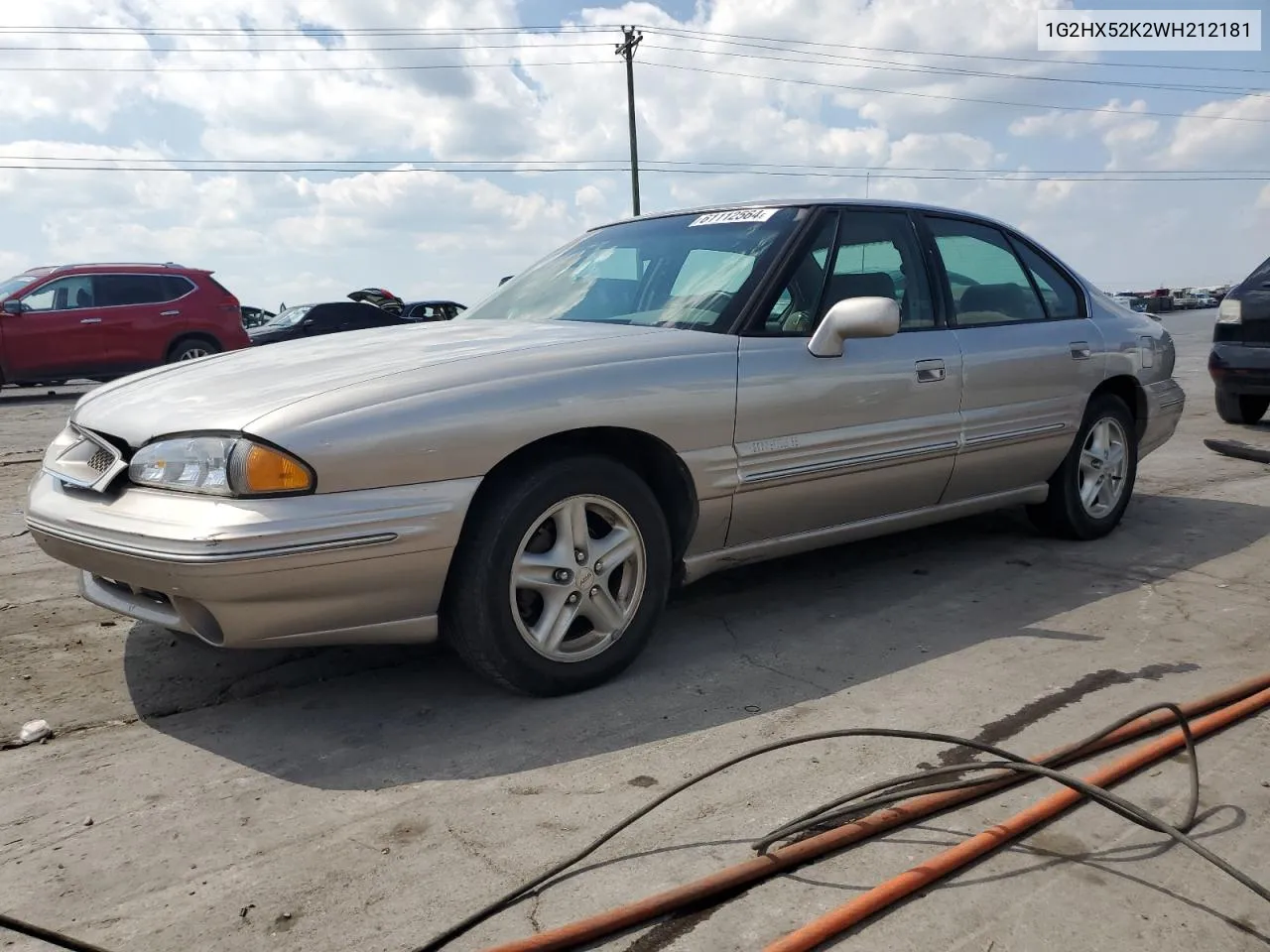 1998 Pontiac Bonneville Se VIN: 1G2HX52K2WH212181 Lot: 61112564