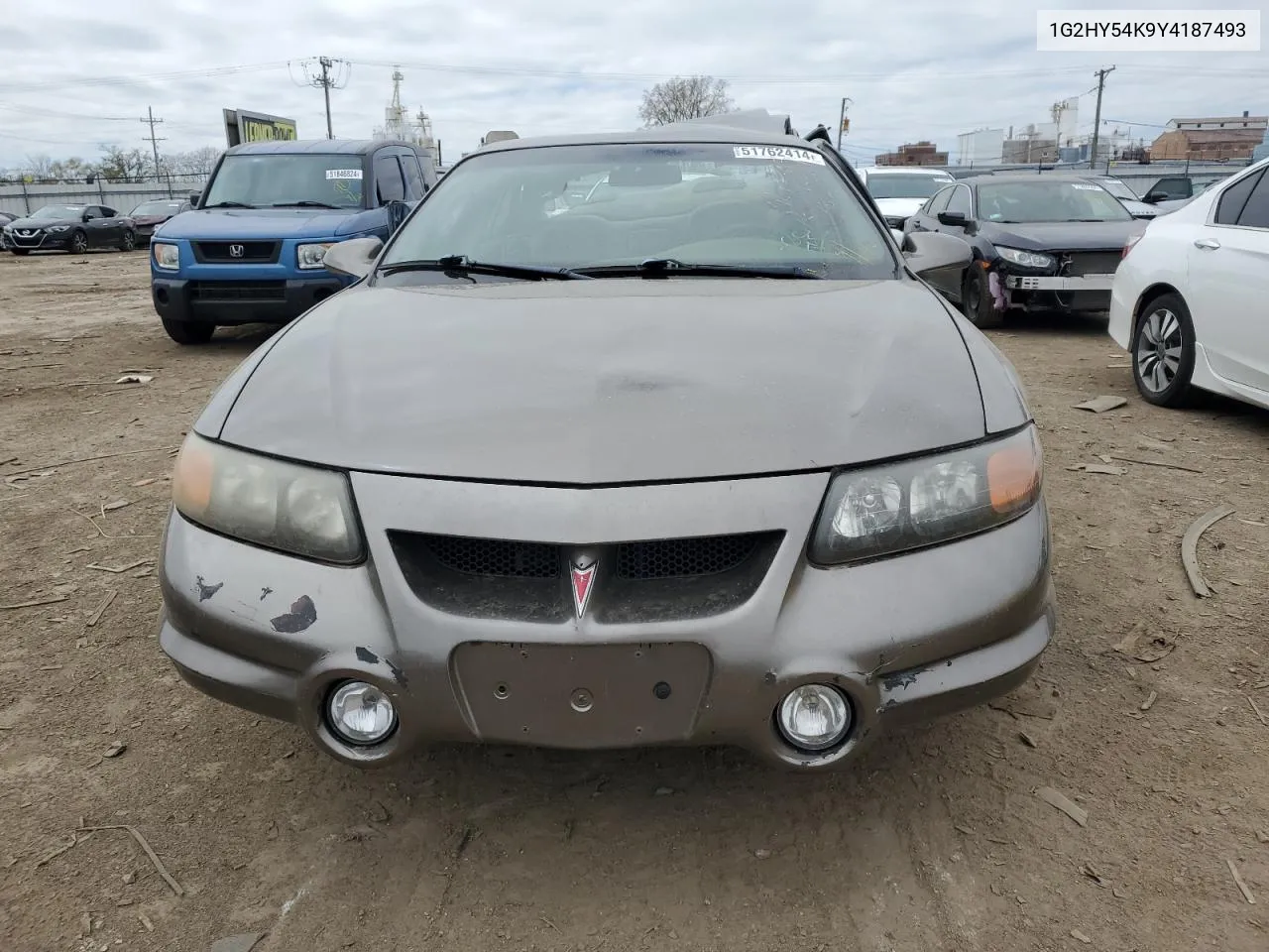 2000 Pontiac Bonneville Sle VIN: 1G2HY54K9Y4187493 Lot: 51762414