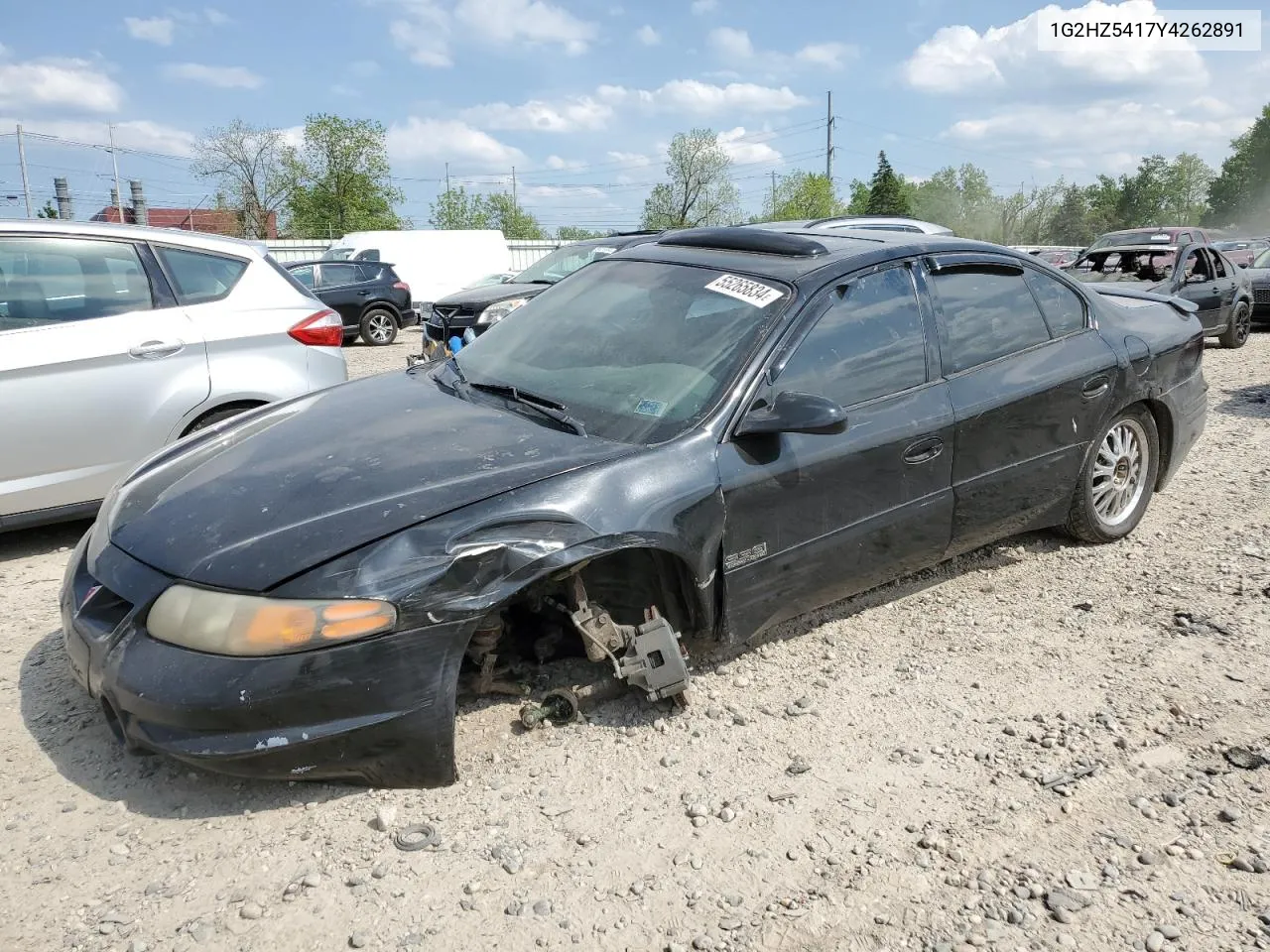 1G2HZ5417Y4262891 2000 Pontiac Bonneville Ssei