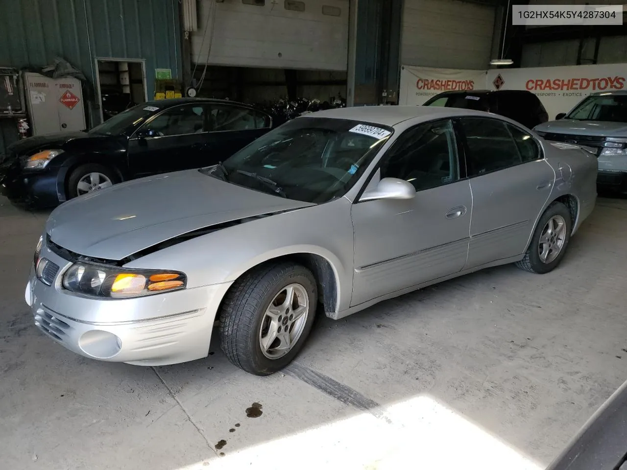 2000 Pontiac Bonneville Se VIN: 1G2HX54K5Y4287304 Lot: 59699704