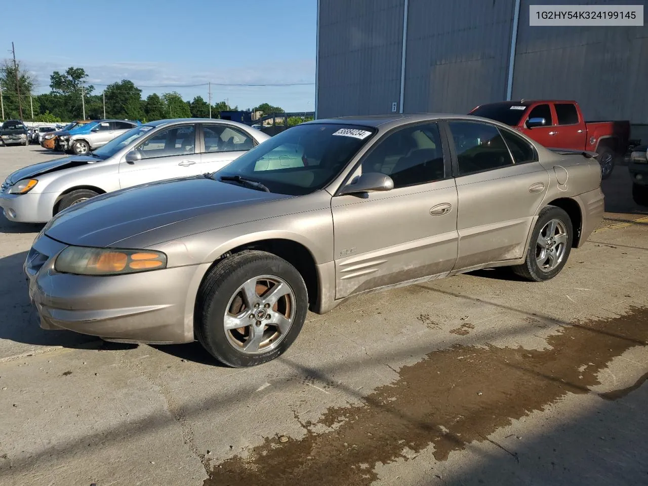 2002 Pontiac Bonneville Sle VIN: 1G2HY54K324199145 Lot: 55884234