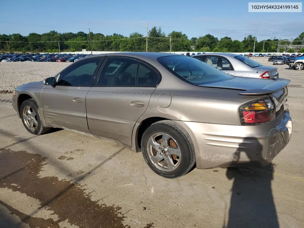 2002 Pontiac Bonneville Sle VIN: 1G2HY54K324199145 Lot: 55884234