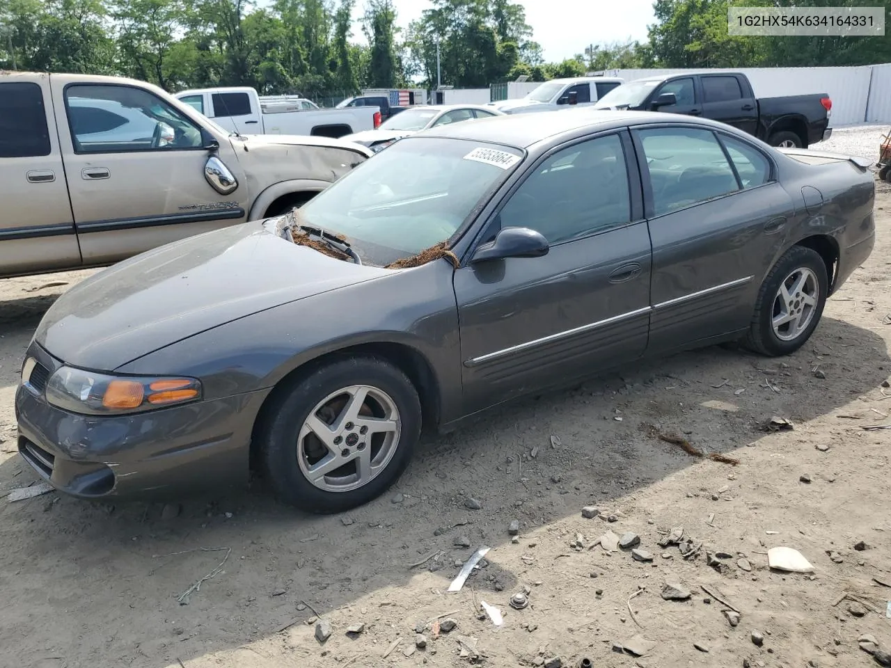 2003 Pontiac Bonneville Se VIN: 1G2HX54K634164331 Lot: 55953864