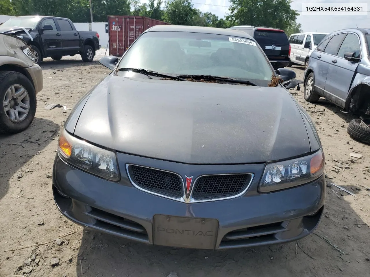 2003 Pontiac Bonneville Se VIN: 1G2HX54K634164331 Lot: 55953864