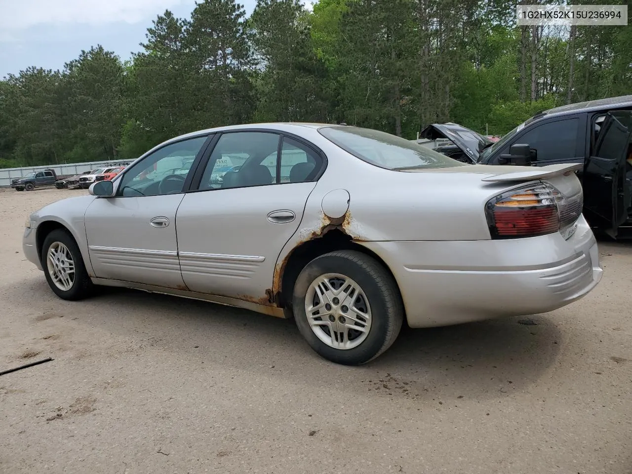 1G2HX52K15U236994 2005 Pontiac Bonneville Se