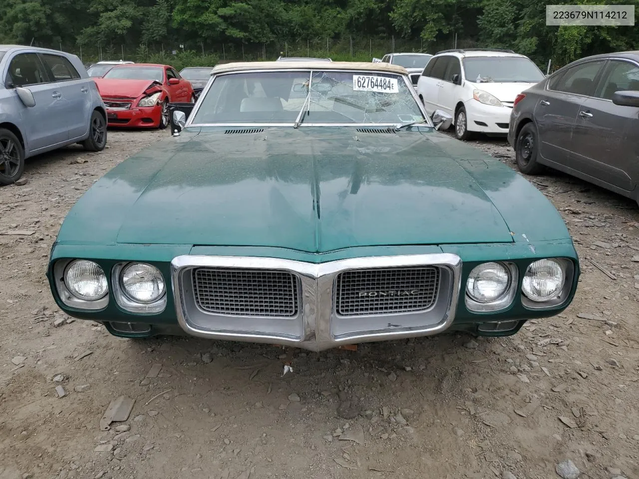 1969 Pontiac Firebird VIN: 223679N114212 Lot: 62764484