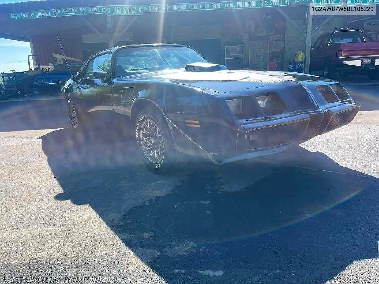 1981 Pontiac Firebird Trans Am VIN: 1G2AW87W5BL105229 Lot: 52780396