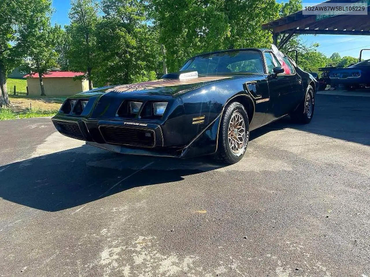 1981 Pontiac Firebird Trans Am VIN: 1G2AW87W5BL105229 Lot: 52780396