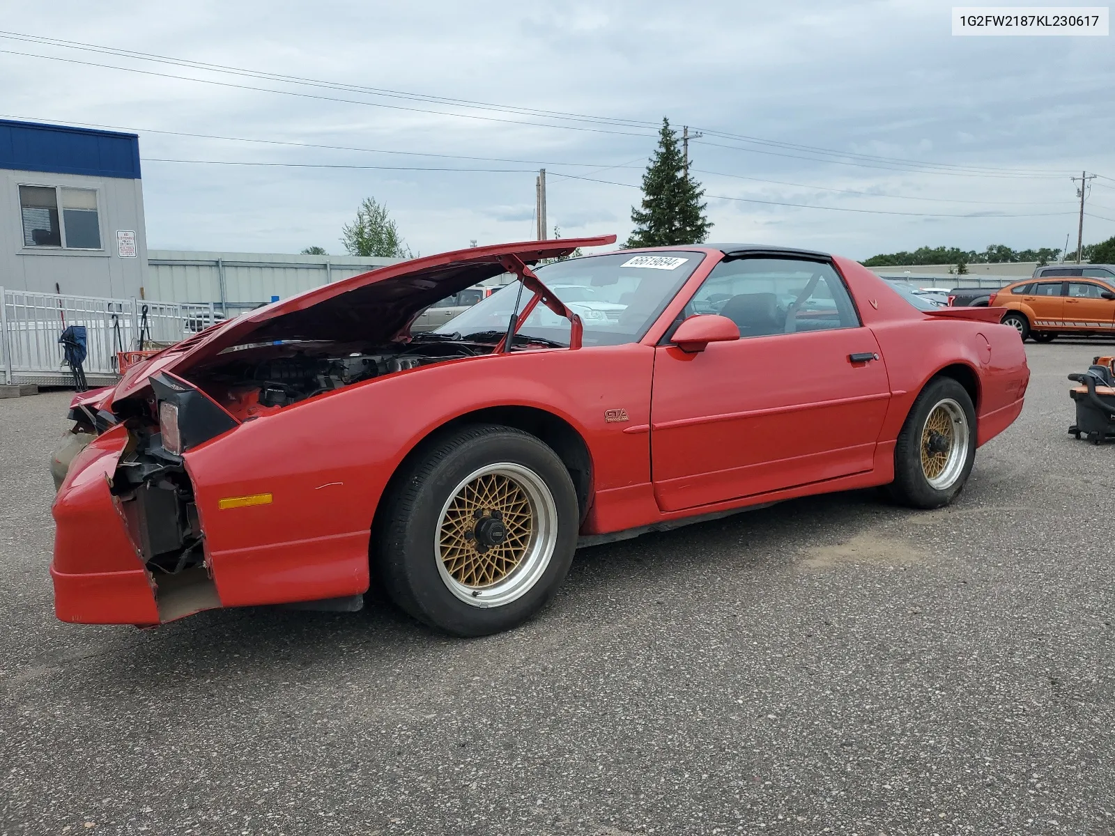 1G2FW2187KL230617 1989 Pontiac Firebird Trans Am