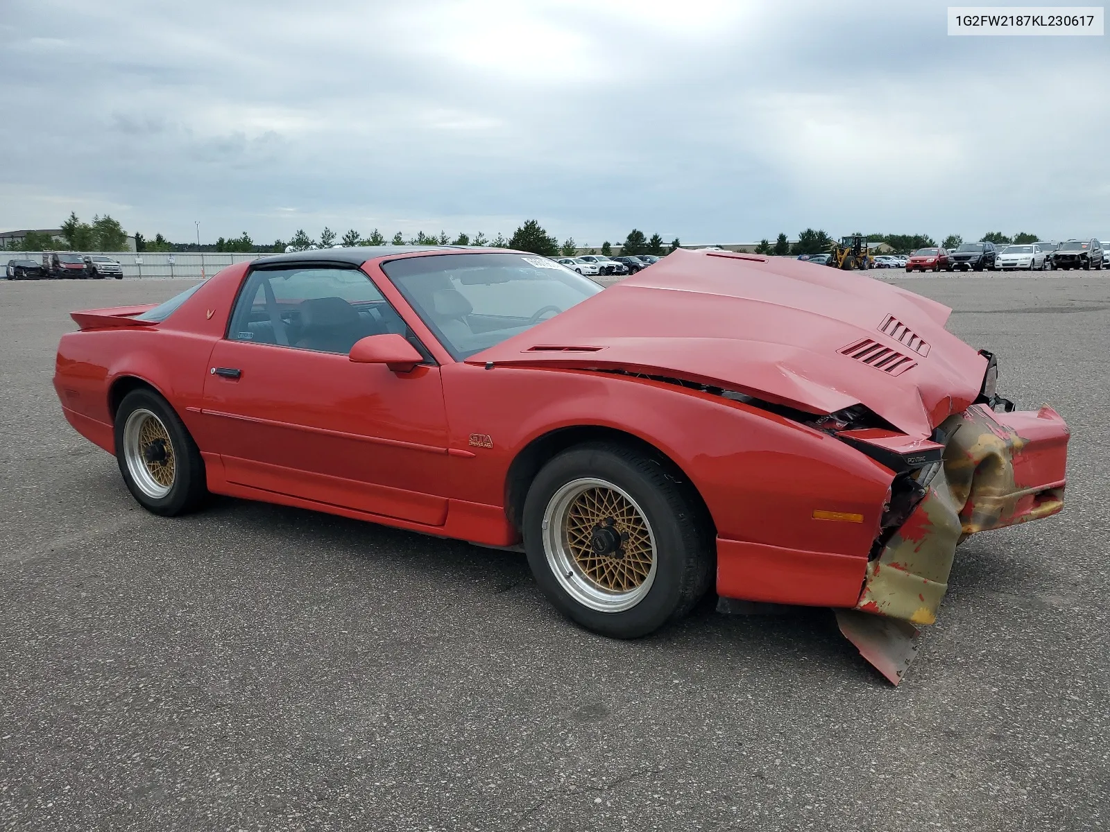 1G2FW2187KL230617 1989 Pontiac Firebird Trans Am