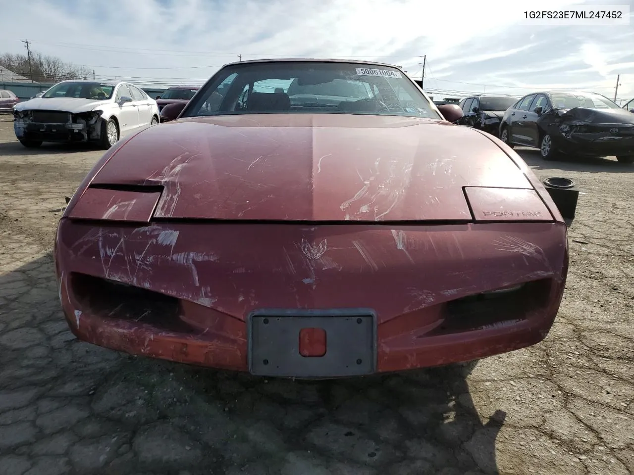 1G2FS23E7ML247452 1991 Pontiac Firebird Base