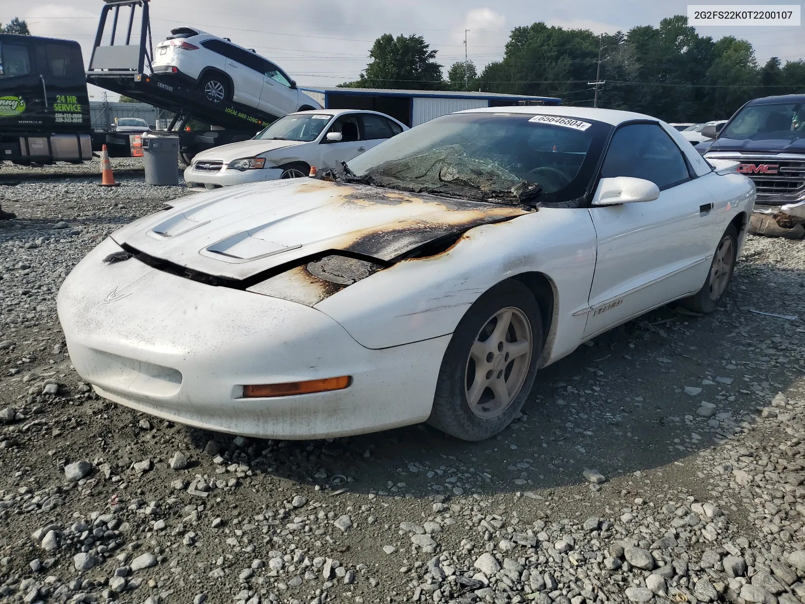 1996 Pontiac Firebird VIN: 2G2FS22K0T2200107 Lot: 65646804