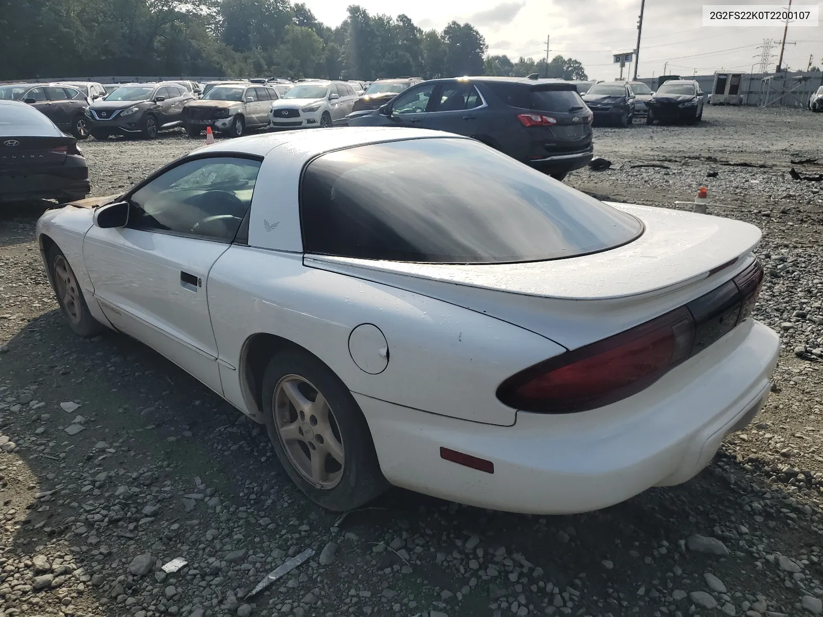 1996 Pontiac Firebird VIN: 2G2FS22K0T2200107 Lot: 65646804