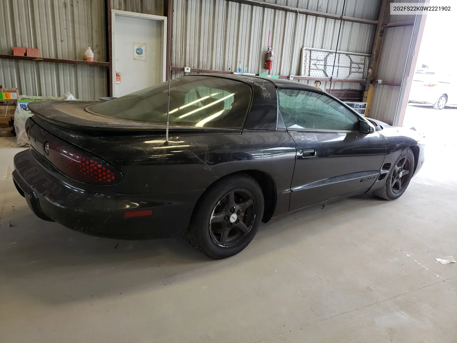 1998 Pontiac Firebird VIN: 2G2FS22K0W2221902 Lot: 66309254