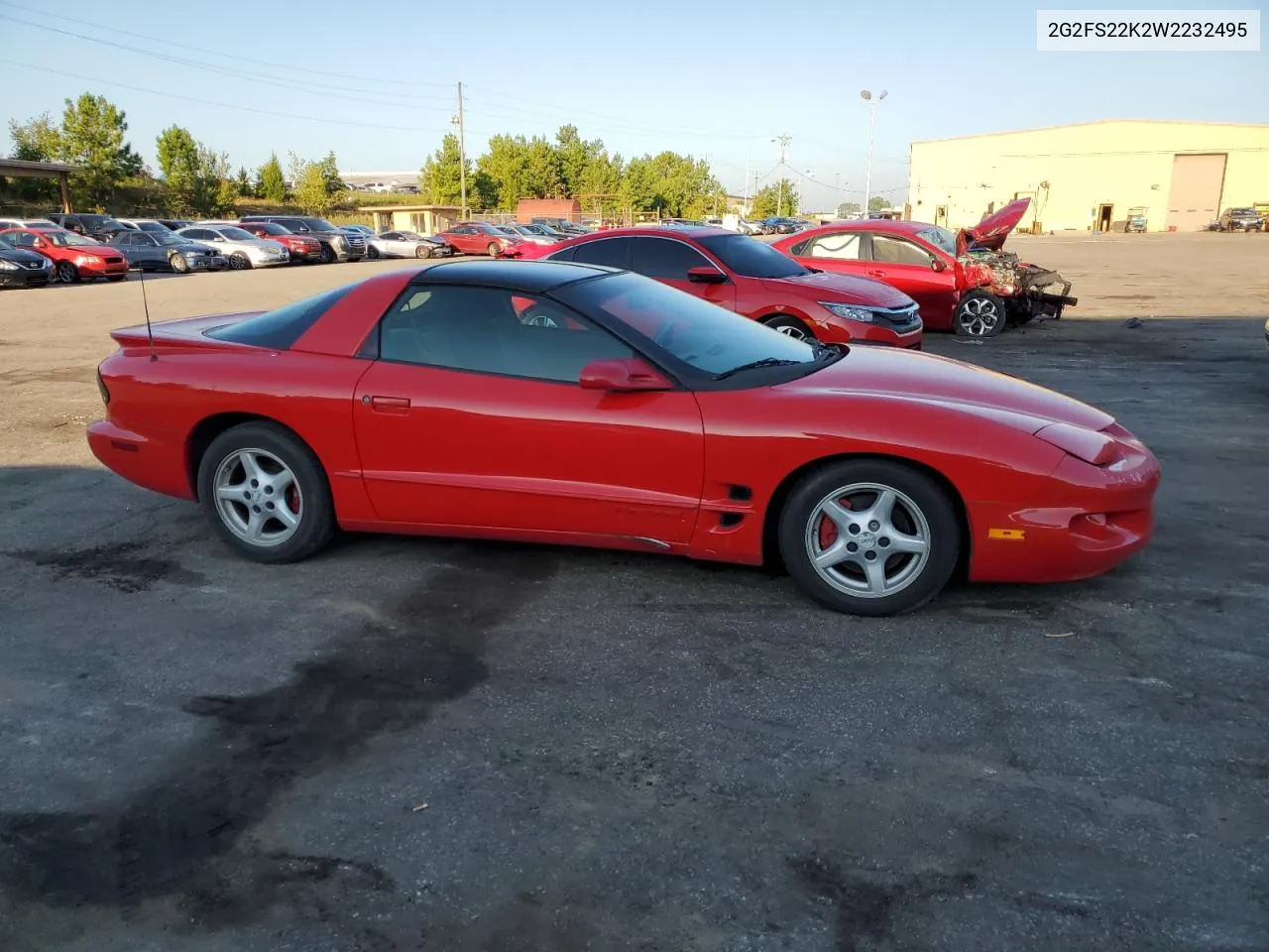 2G2FS22K2W2232495 1998 Pontiac Firebird