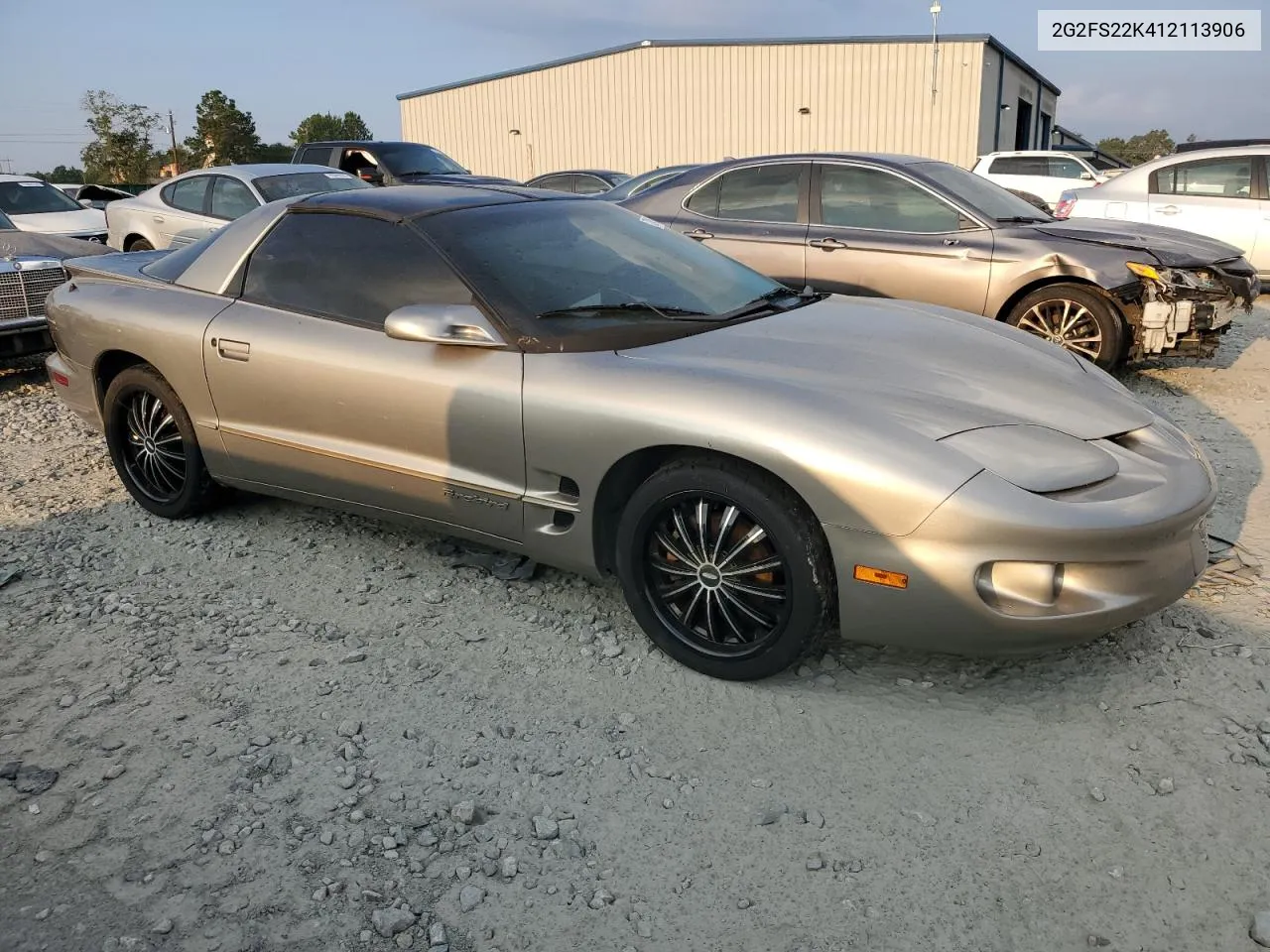 2001 Pontiac Firebird VIN: 2G2FS22K412113906 Lot: 72460364