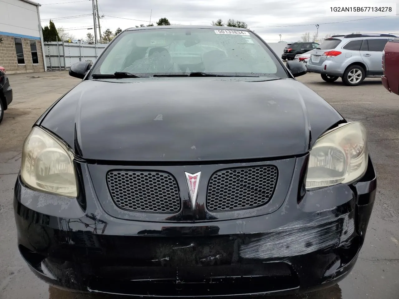 2007 Pontiac G5 Gt VIN: 1G2AN15B677134278 Lot: 50133834