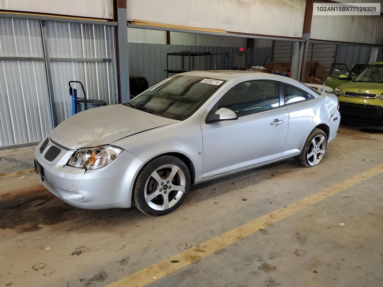 2007 Pontiac G5 Gt VIN: 1G2AN15BX77129309 Lot: 59263774