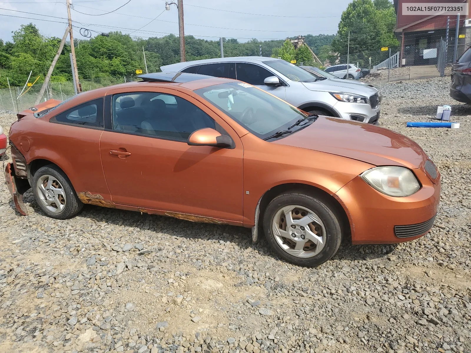 2007 Pontiac G5 VIN: 1G2AL15F077123351 Lot: 59851894