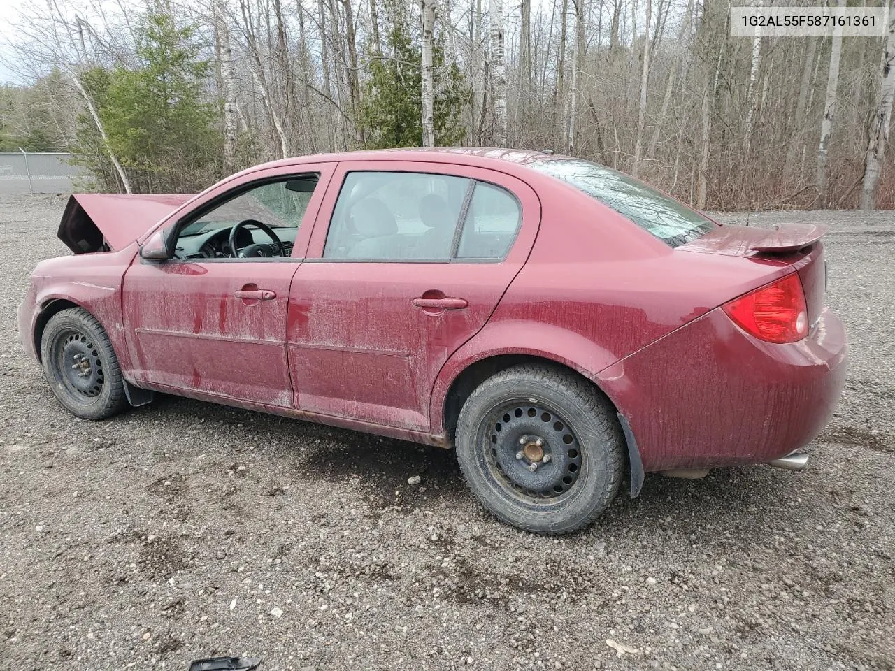 2008 Pontiac G5 Se VIN: 1G2AL55F587161361 Lot: 49668654