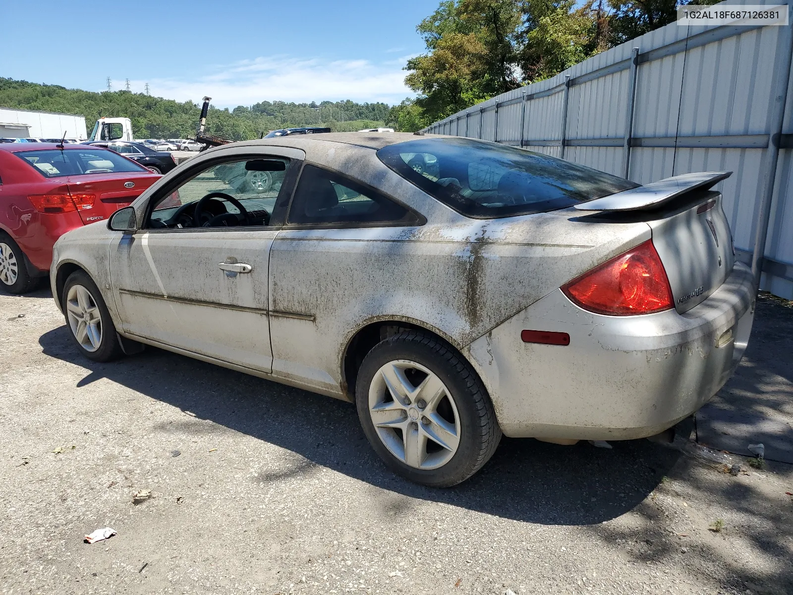 2008 Pontiac G5 VIN: 1G2AL18F687126381 Lot: 61651334