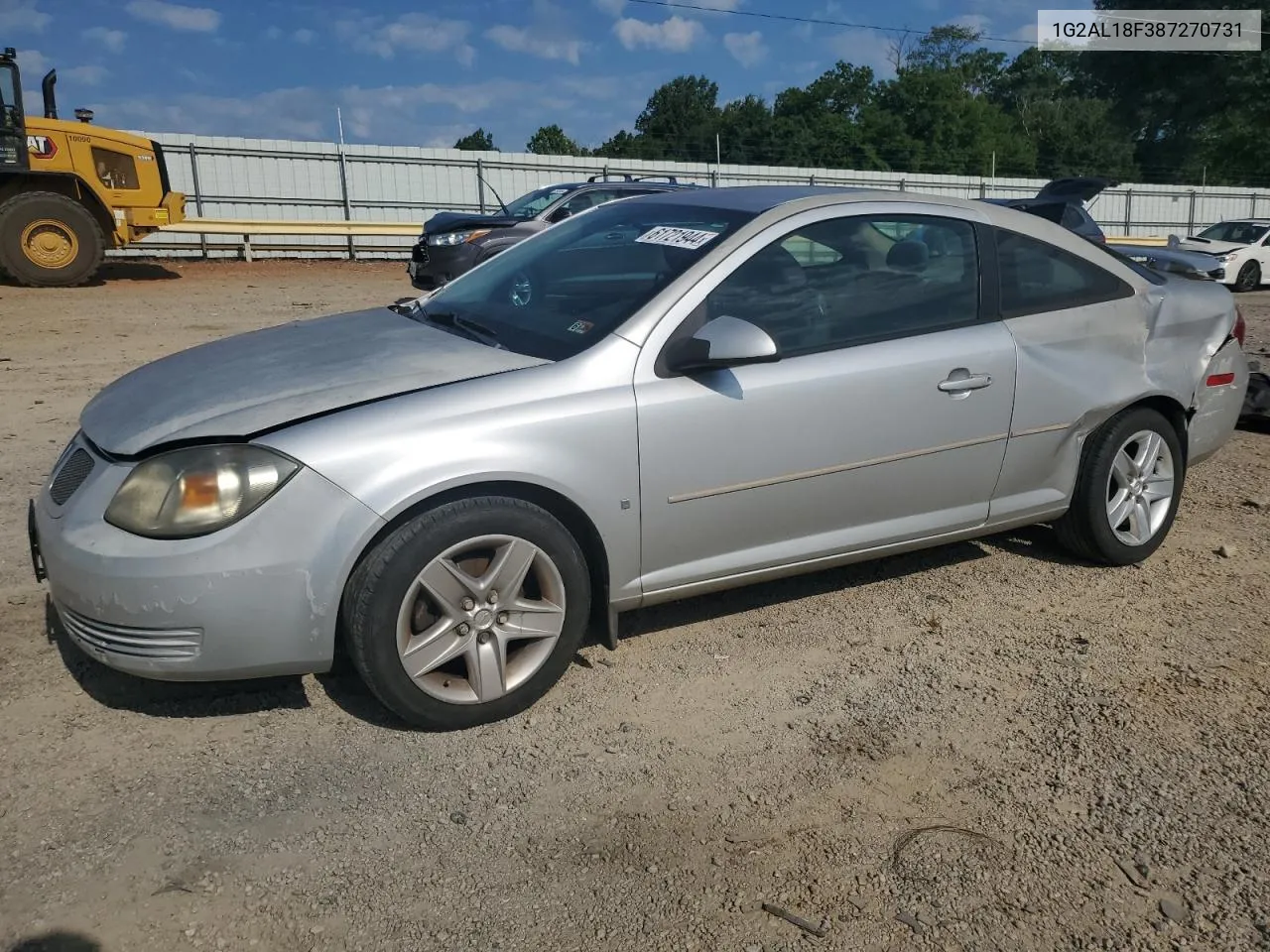 2008 Pontiac G5 VIN: 1G2AL18F387270731 Lot: 61721944