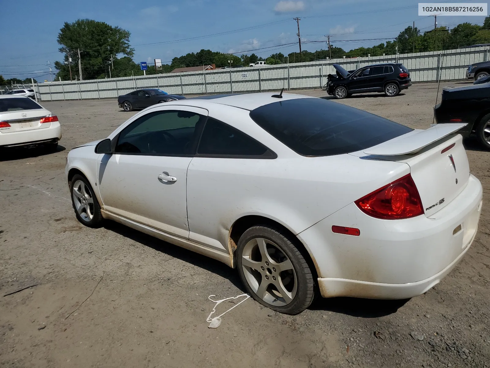 1G2AN18B587216256 2008 Pontiac G5 Gt