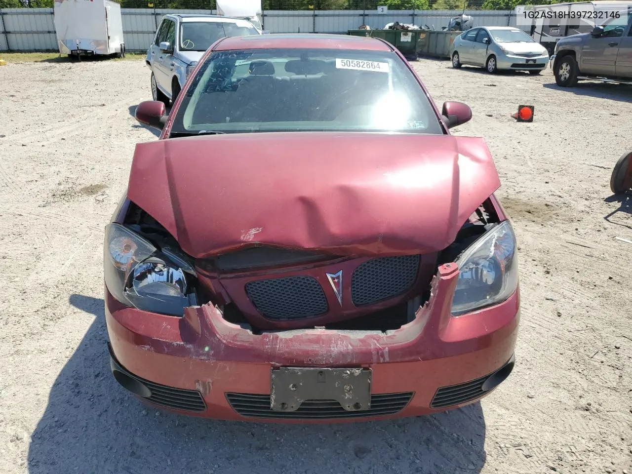 2009 Pontiac G5 VIN: 1G2AS18H397232146 Lot: 50582864