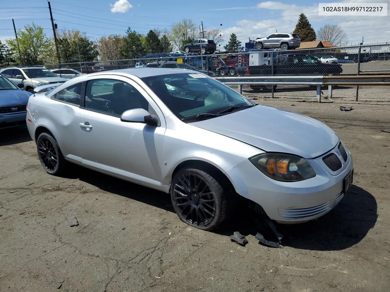 2009 Pontiac G5 VIN: 1G2AS18H997122217 Lot: 52765794