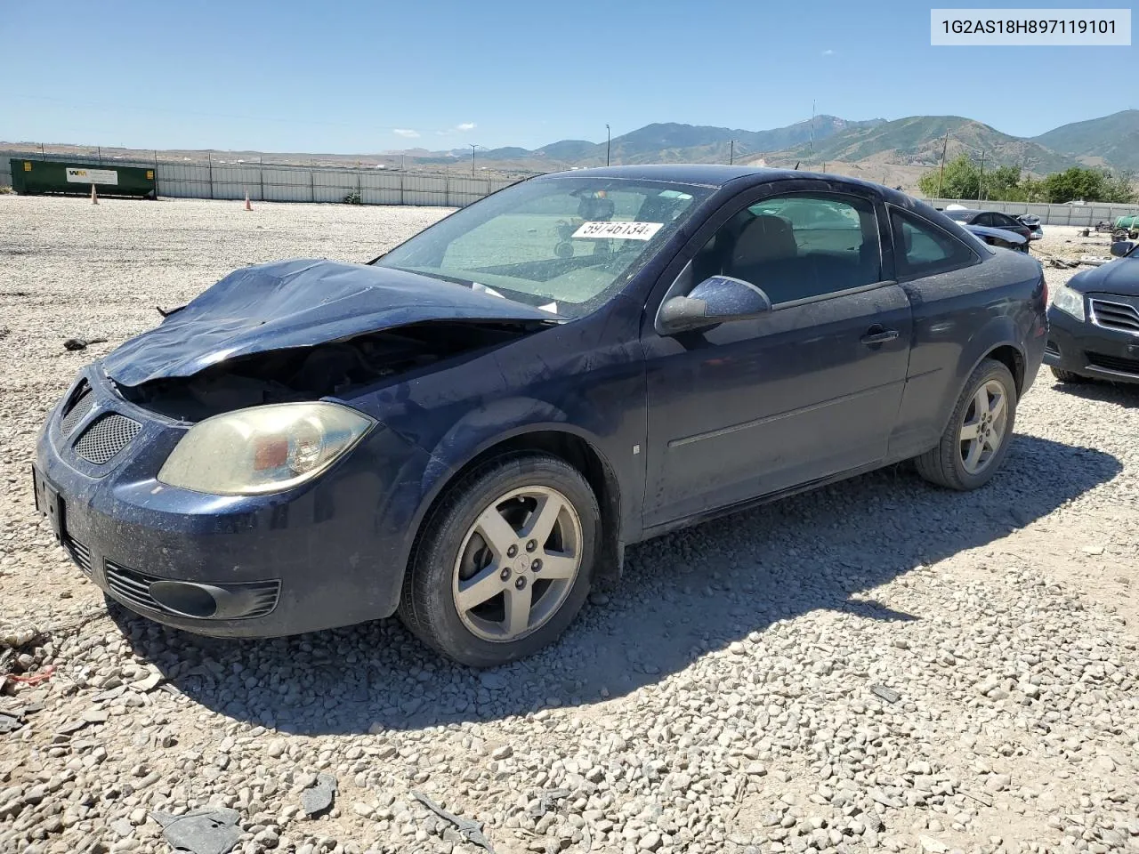 1G2AS18H897119101 2009 Pontiac G5