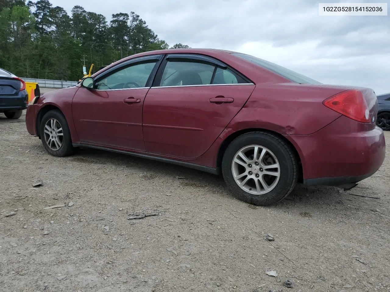 1G2ZG528154152036 2005 Pontiac G6