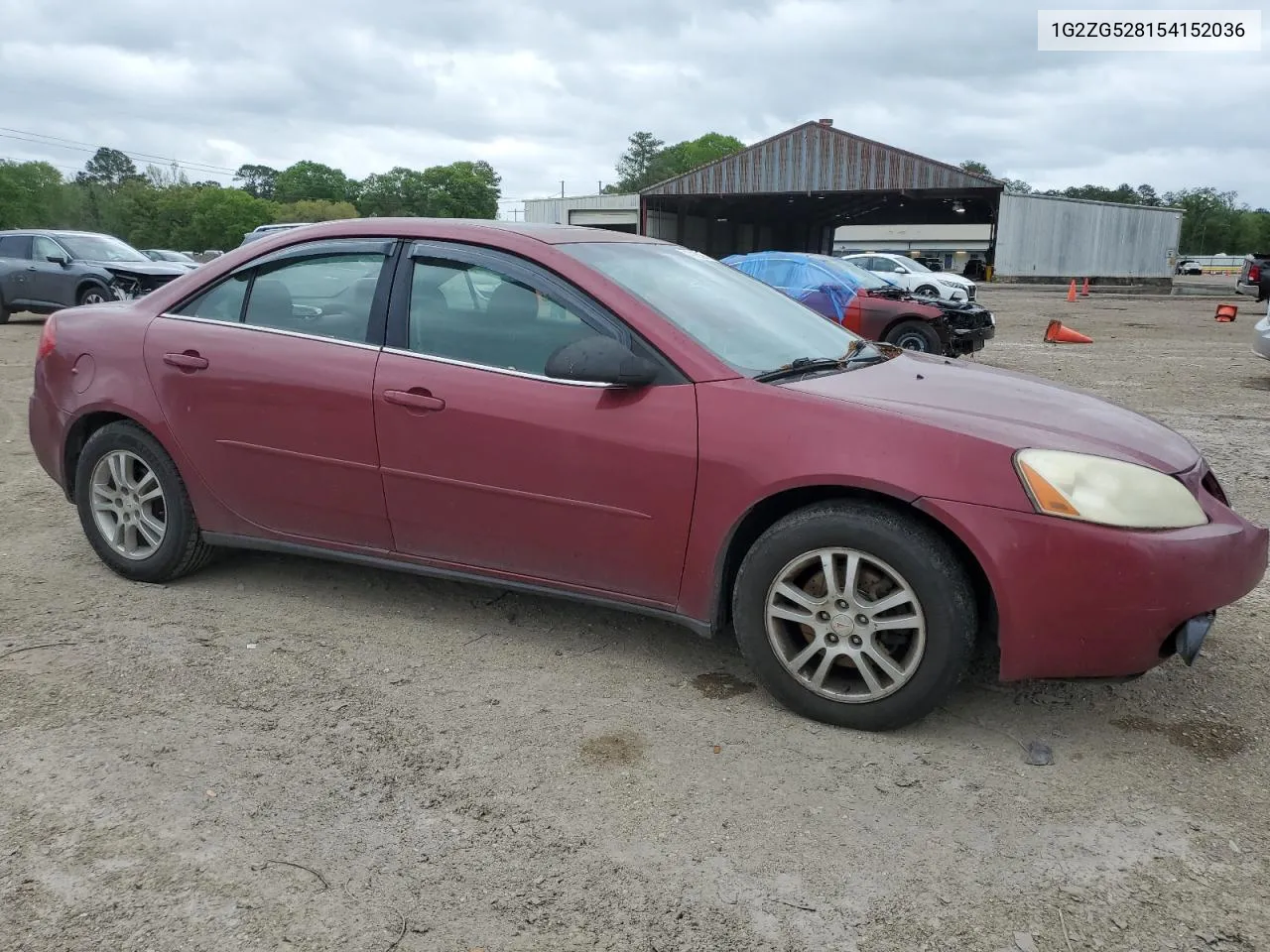 2005 Pontiac G6 VIN: 1G2ZG528154152036 Lot: 47123074