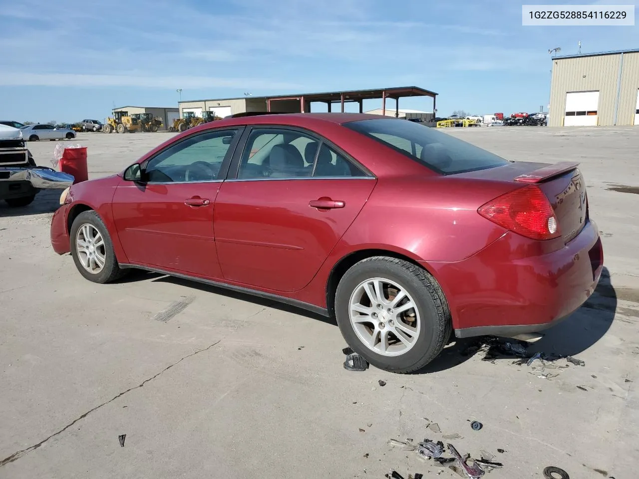 1G2ZG528854116229 2005 Pontiac G6