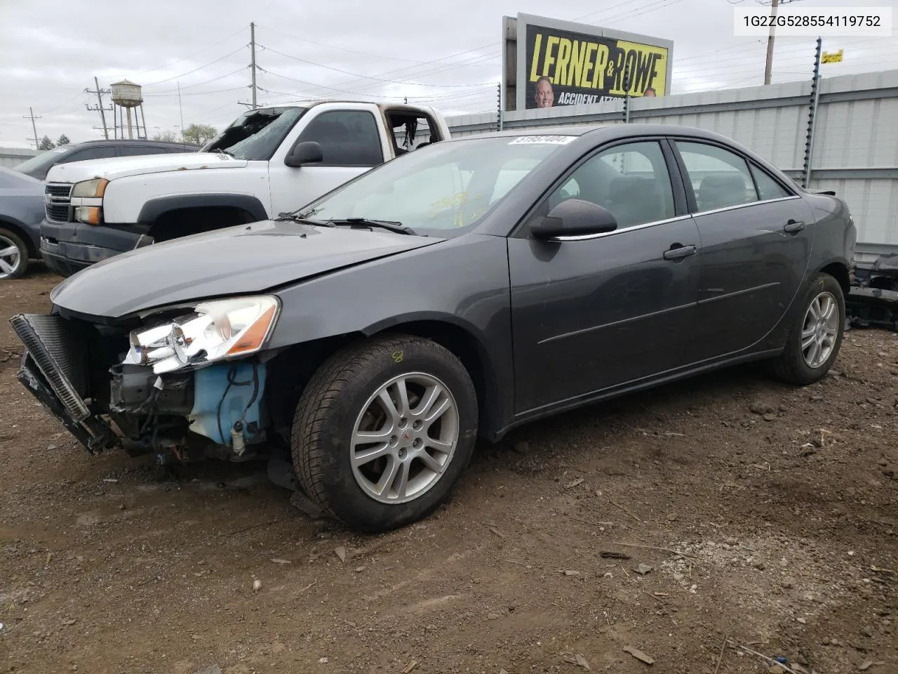 2005 Pontiac G6 VIN: 1G2ZG528554119752 Lot: 51957404