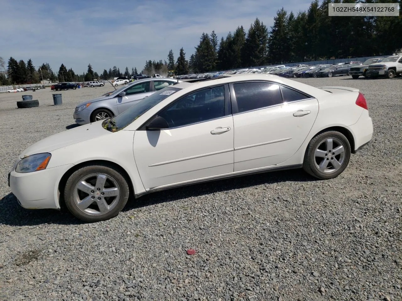 2005 Pontiac G6 Gt VIN: 1G2ZH548X54122768 Lot: 52130534