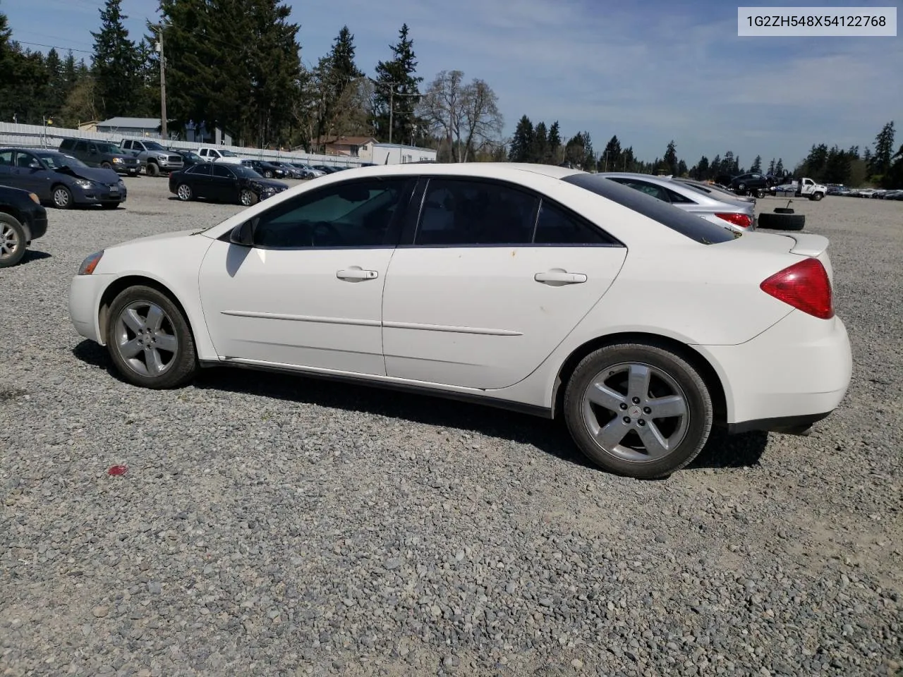 2005 Pontiac G6 Gt VIN: 1G2ZH548X54122768 Lot: 52130534