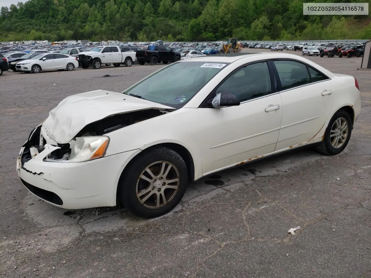 2005 Pontiac G6 VIN: 1G2ZG528054116578 Lot: 53602174