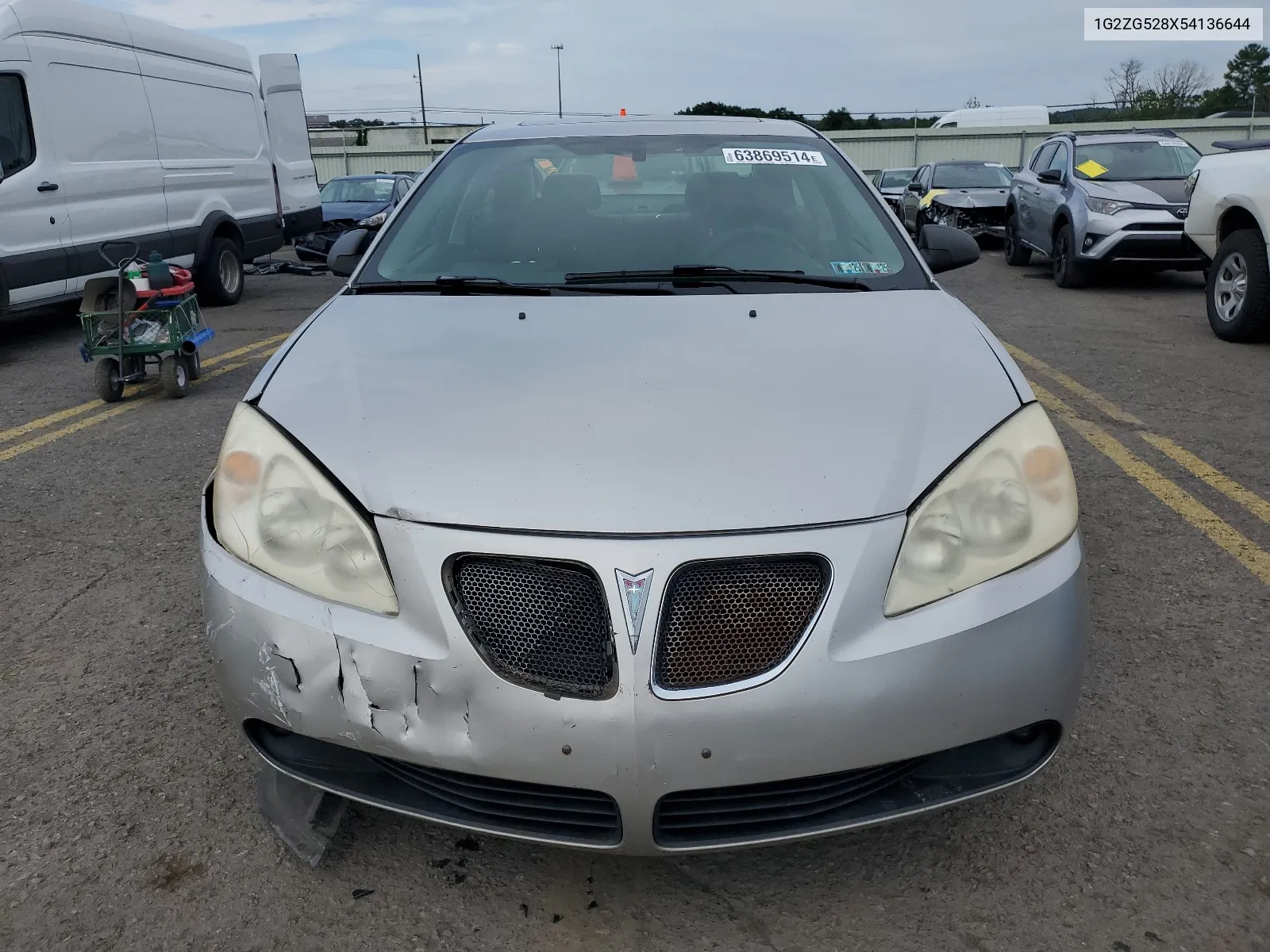 2005 Pontiac G6 VIN: 1G2ZG528X54136644 Lot: 63869514