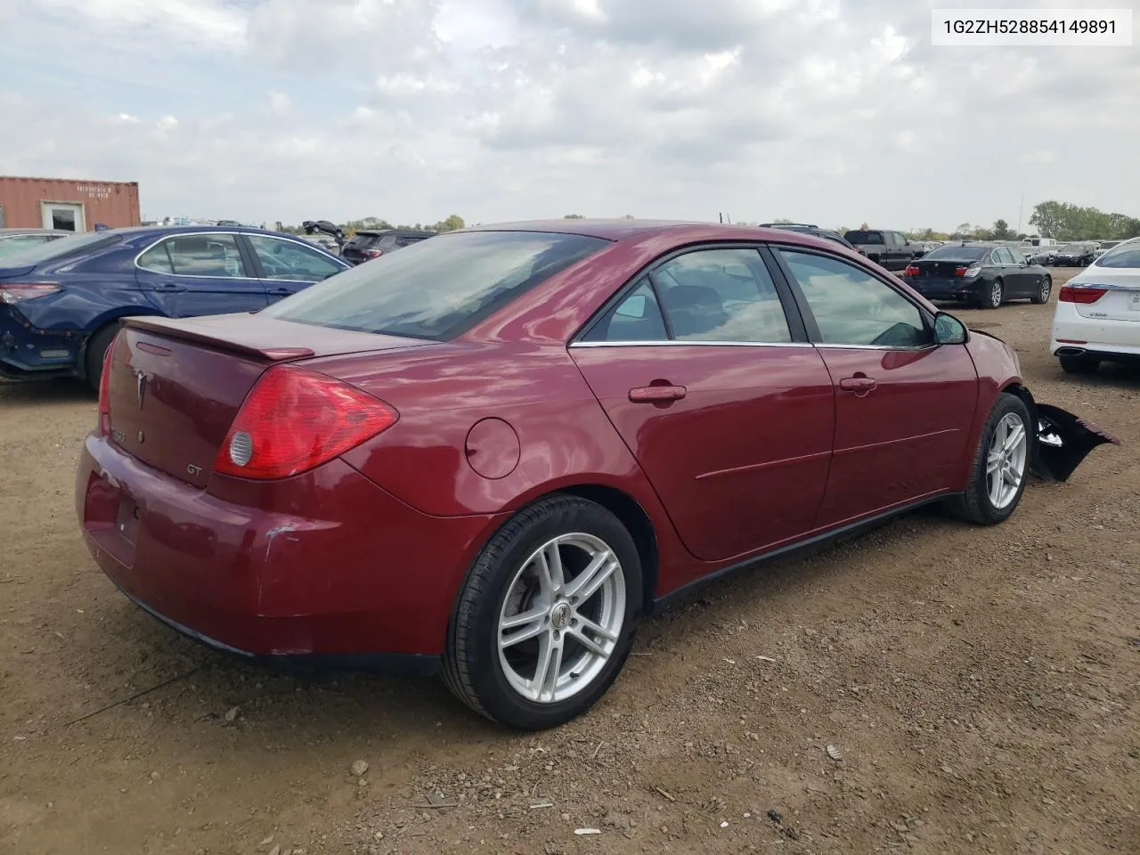 2005 Pontiac G6 Gt VIN: 1G2ZH528854149891 Lot: 68686564