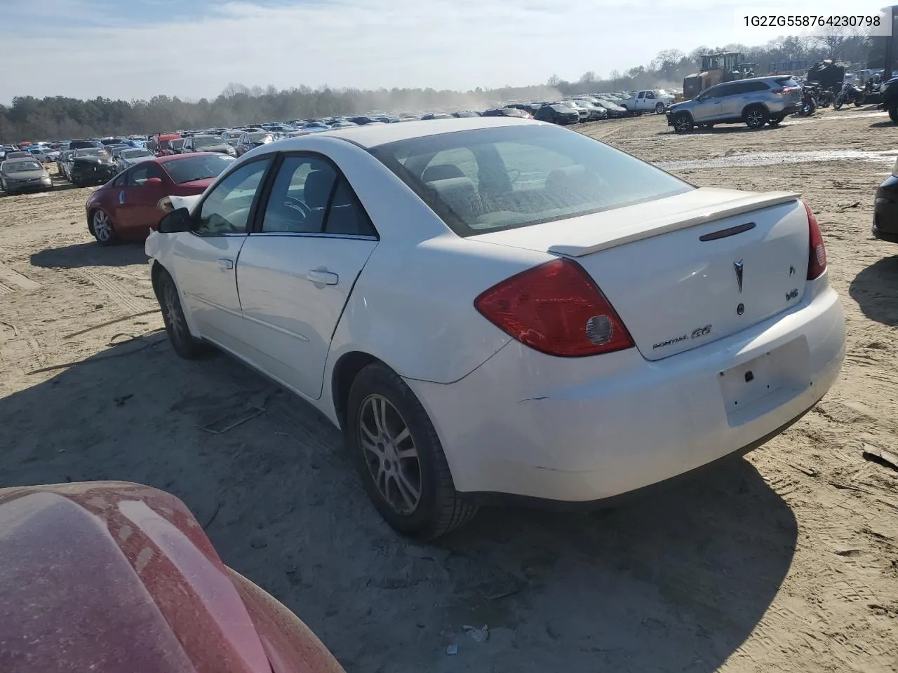 2006 Pontiac G6 Se1 VIN: 1G2ZG558764230798 Lot: 42182344