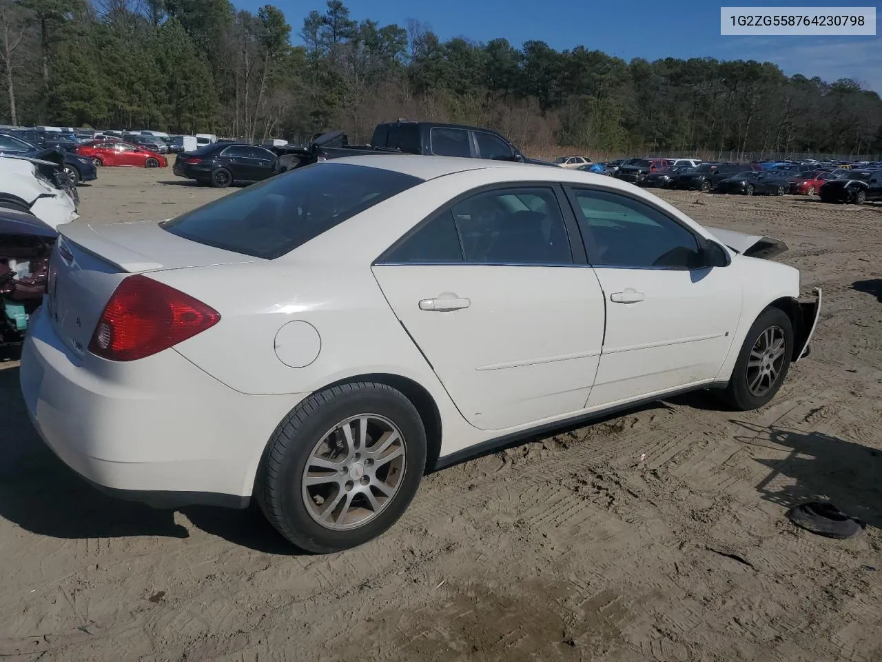 2006 Pontiac G6 Se1 VIN: 1G2ZG558764230798 Lot: 42182344