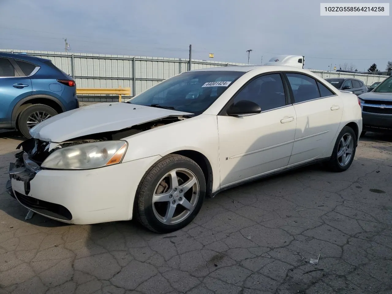 1G2ZG558564214258 2006 Pontiac G6 Se1