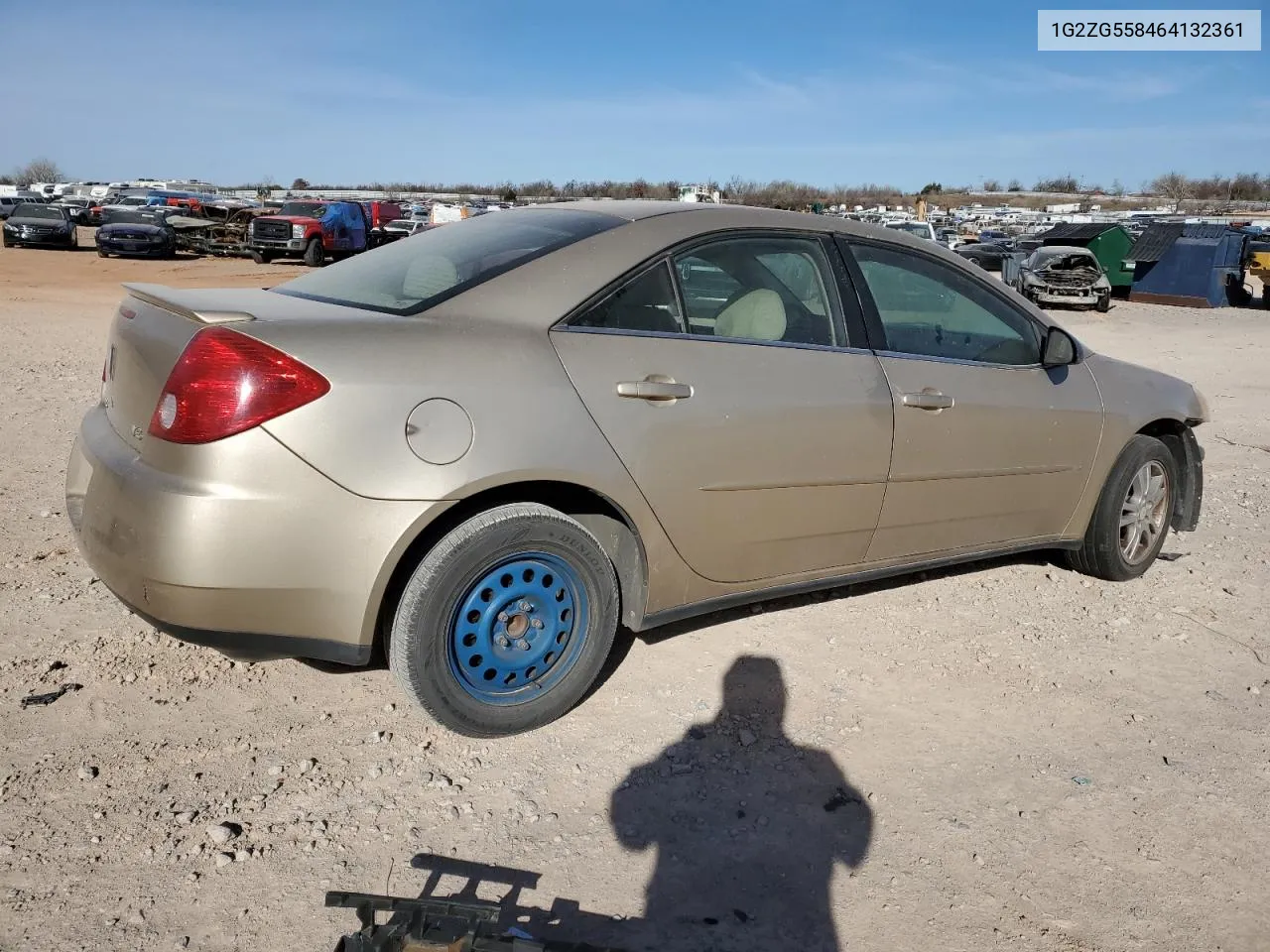 1G2ZG558464132361 2006 Pontiac G6 Se1