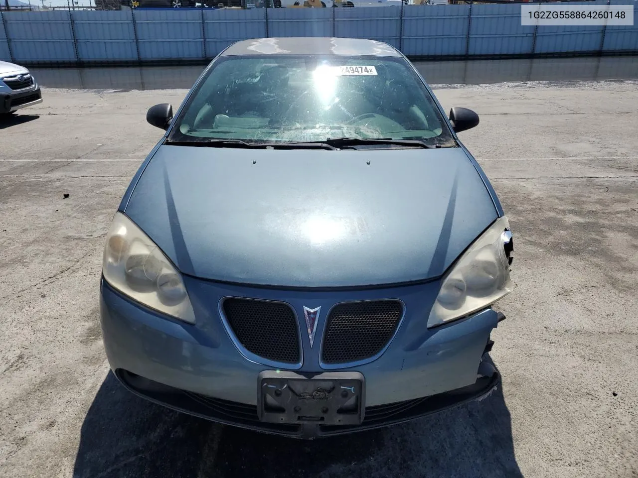 1G2ZG558864260148 2006 Pontiac G6 Se1