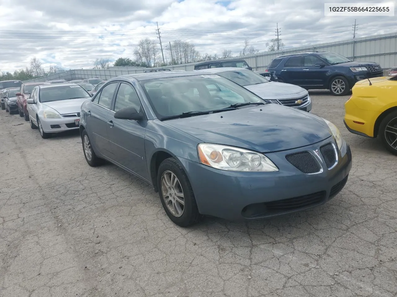 1G2ZF55B664225655 2006 Pontiac G6 Se