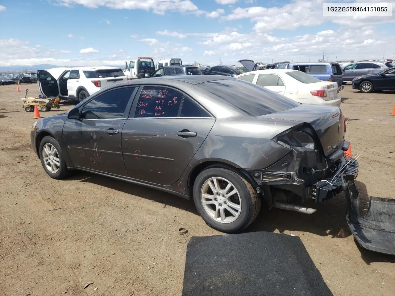 2006 Pontiac G6 Se1 VIN: 1G2ZG558464151055 Lot: 51337004