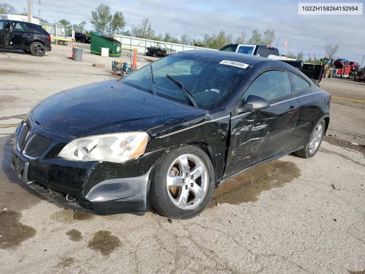 1G2ZH158264152954 2006 Pontiac G6 Gt