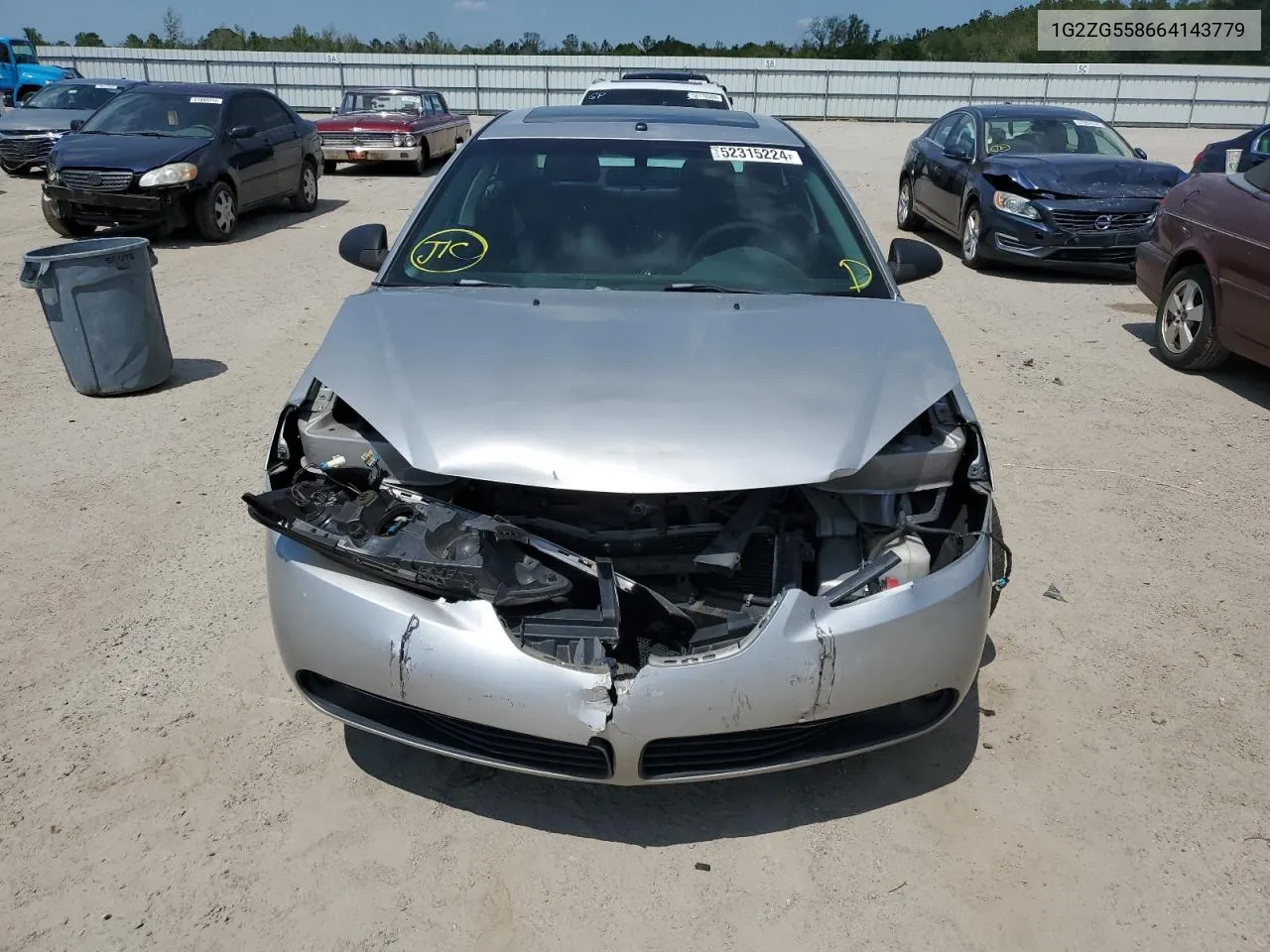 1G2ZG558664143779 2006 Pontiac G6 Se1