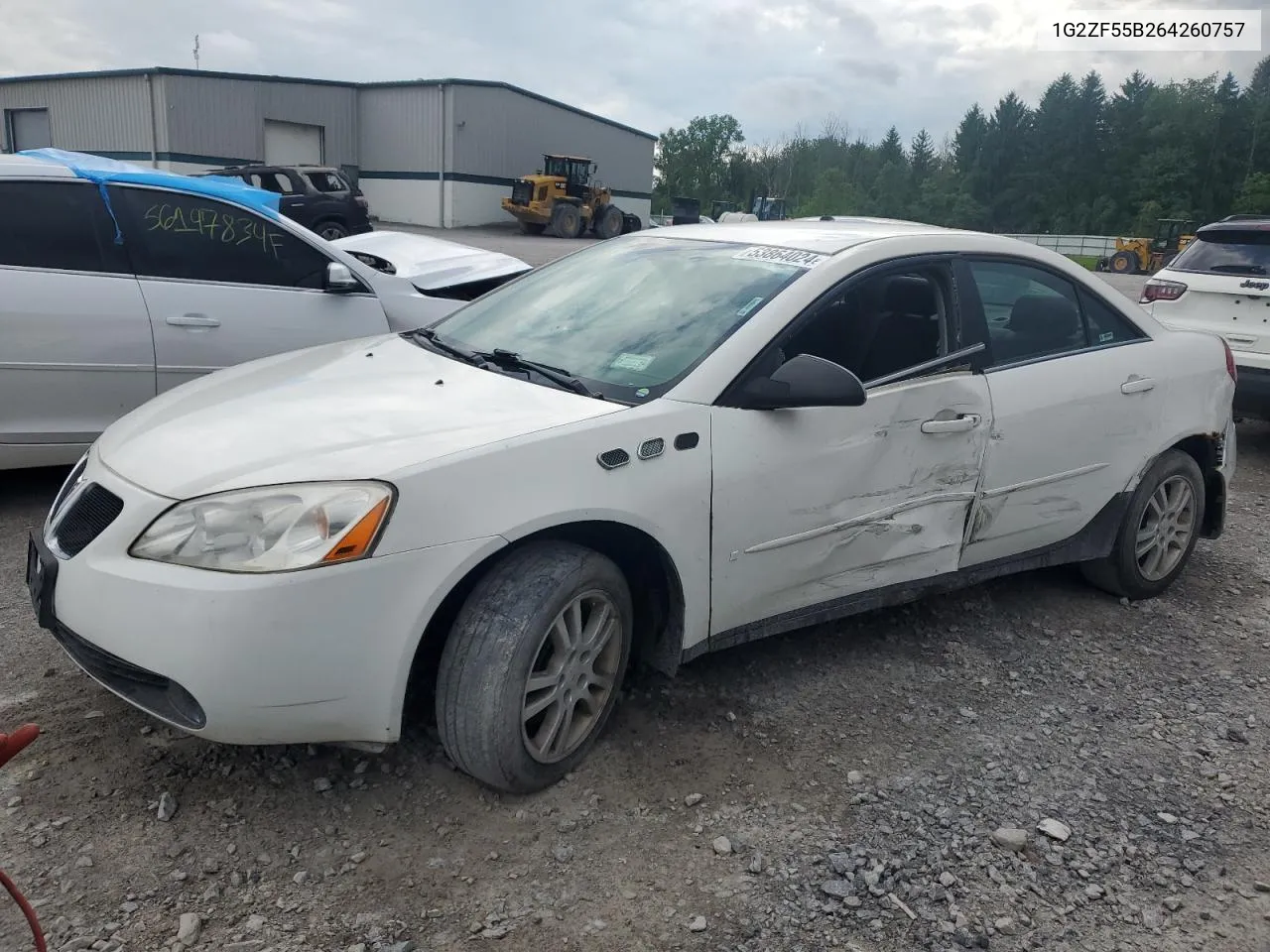 2006 Pontiac G6 Se VIN: 1G2ZF55B264260757 Lot: 53864024