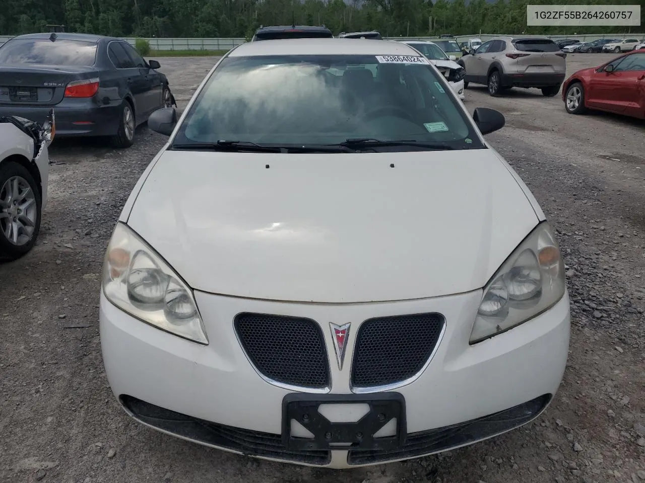 1G2ZF55B264260757 2006 Pontiac G6 Se